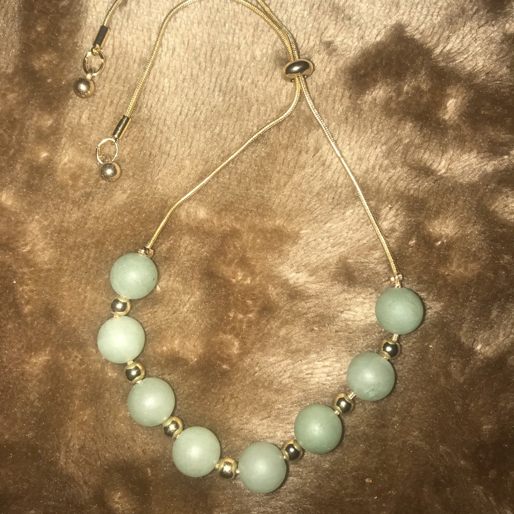 Jade Gemstone bead bracelet